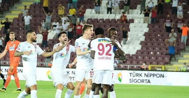 Hatayspor gol oldu yağdı! Hatayspor 5-0 Alanyaspor