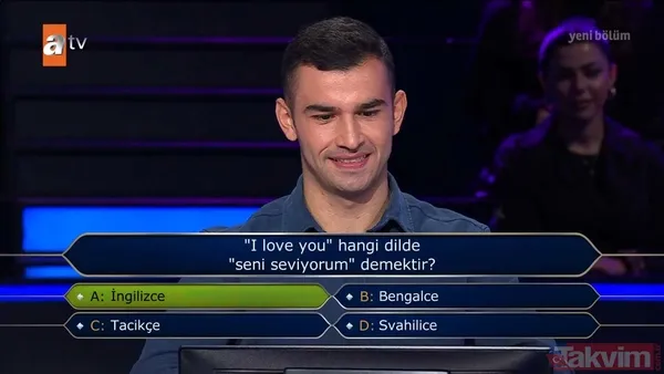 Kim Milyoner Olmak İster'e katılan işitme engelli yarışmacı azmiyle geceye damgasını vurdu! - 15