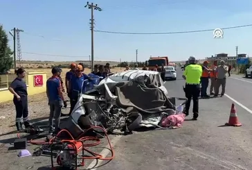 Uşak’ta feci kaza: 2 ölü