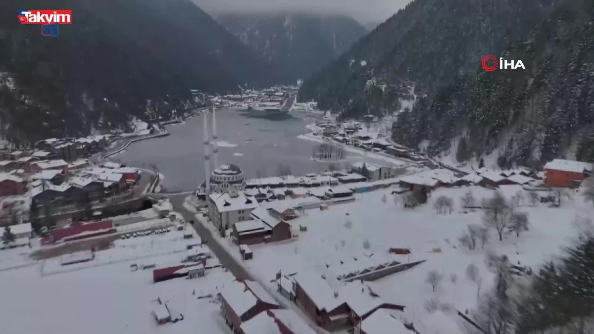 Uzungöl buz tuttu