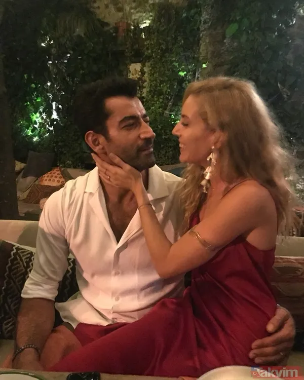 Bu kareleri daha önce hiç görmediniz! Sinem Kobal eşi Kenan İmirzalıoğlu’nun doğum gününde aşka geldi! - 9