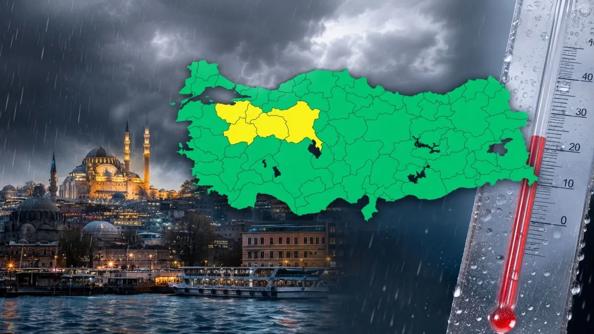 Meteoroloji'den 5 ile sarı kodlu uyarı: Yaz sıcağında gök gürültülü sağanak
