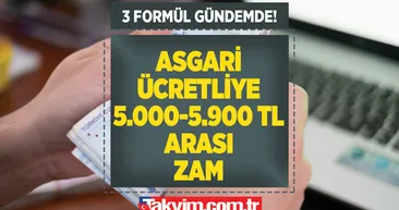 Asgari ücrete 39.67 6 Aylık TEFE TÜFE kıstası! Evli, bekar, 1-2-3-4 çocukluya 5.000 - 5.900 TL arası zam! AGİ, Prim ve enflasyon farkı...