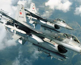 Sınıra 10 adet F-16 gönderildi