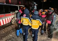 Bursa Uludağda mahsur kalan 3 amatör dağcı kurtarıldı! Nefes kesen operasyonun görüntüleri ortaya çıktı
