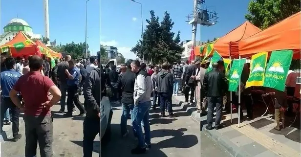 Mersin'de PKK'lı gruptan HÜDA PAR’ın seçim standına silahlı saldırı: Bir kişi yaralandı