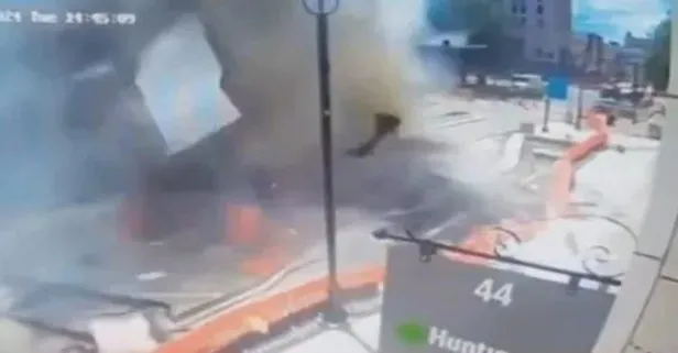 ABD'de neler oluyor? Ohio eyaletindeki bankada büyük bir patlama meydana geldi: Enkaz altında kalanlar var