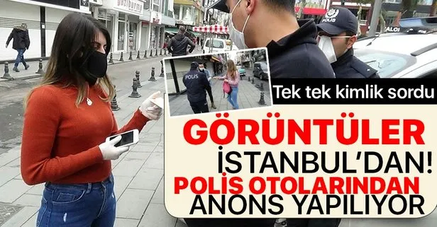 Son dakika: İstanbul’da 20 yaş altı ve 65 yaş üstündekilere koronavirüs denetimi! Polis tek tek kimlik sordu