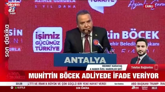 Muhittin Böcek’ten etkin pişmanlık hamlesi! Adliyede ek ifade veriyor