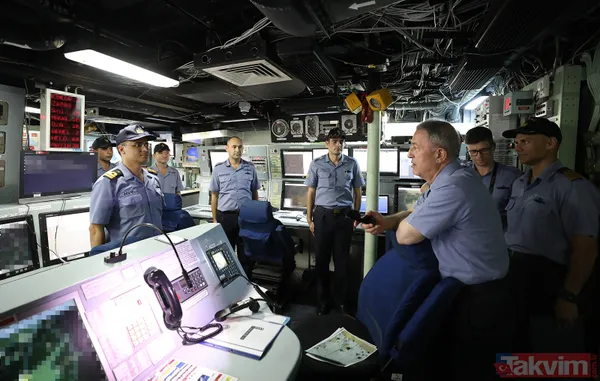 Bakan Akar ve komutanlardan Doğu Akdeniz çıkarması! - 8