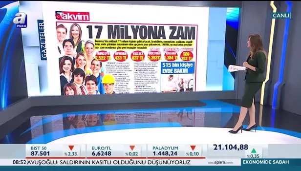 17 milyona zam! Temmuz'da emekli, memur ve yaşlı maaşları ne kadar olacak? (Video)