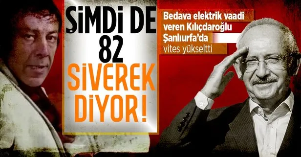 CHP lideri Kemal Kılıçdaroğlu’ndan bir tuhaf vaat daha! Siverek’i il yapacağım