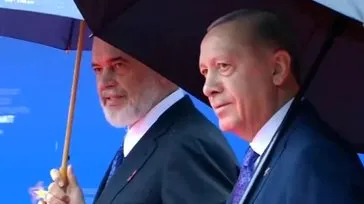 Başkan Erdoğan Arnavutluk’ta