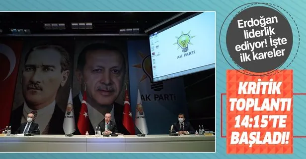 Son dakika: AK Parti MKYK, Başkan Erdoğan liderliğinde toplandı