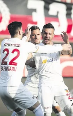 Kayseri tırmanıyor
