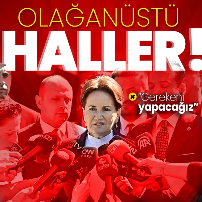 Son dakika: İYİ Partide olağanüstü haller! İstifa çağrıları sonrası Akşenerden seçimli kongre ilanı