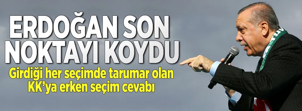 Rezil rüsva oldun neyin erken seçimi