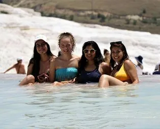 Pamukkale’de tüm zamanların rekoru kırıldı