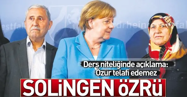 Solingen özrü