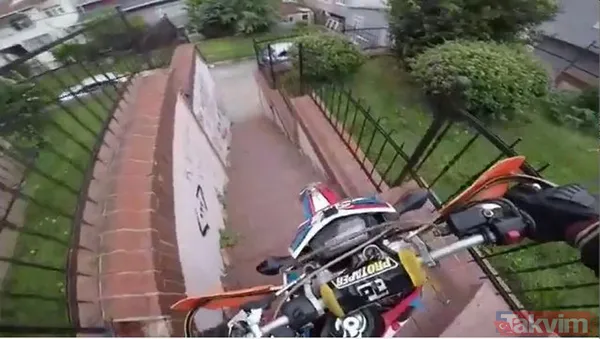 Sarıyer'de motosikletli maganda terörü! Dehşet saçtılar - 1