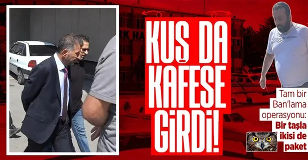 THK Üniversitesi eski Rektörü Ünsal Ban evinde ’Ankara Kuşu’ ile birlikte yakalandı