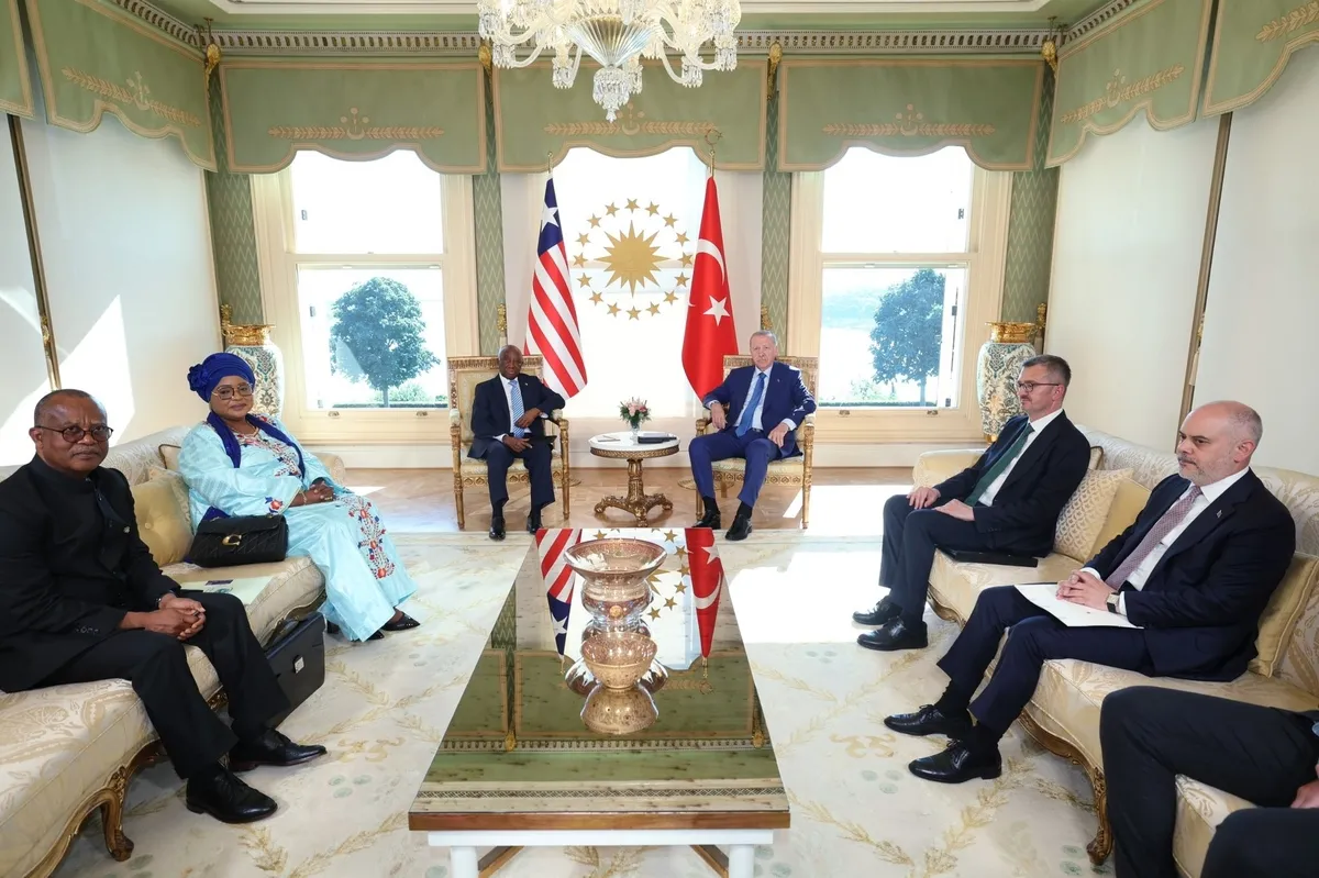 baskan-erdogan-liberya-cumhurbaskani-boakai-ile-gorustu-1783695808559.jpeg Başkan Erdoğan, Liberya Cumhurbaşkanı Boakai ile görüştü: Ticaret ve savunmada iş birliği güçlenecek-3