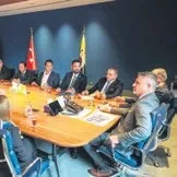 İş dünyasından Saran’a ziyaret