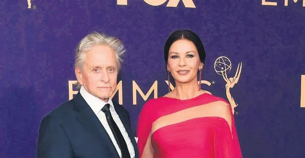 Holywood'un ünlü çifti Michael Douglas ile Catherine Zeta-Jones İstanbul'a hayran kadlı