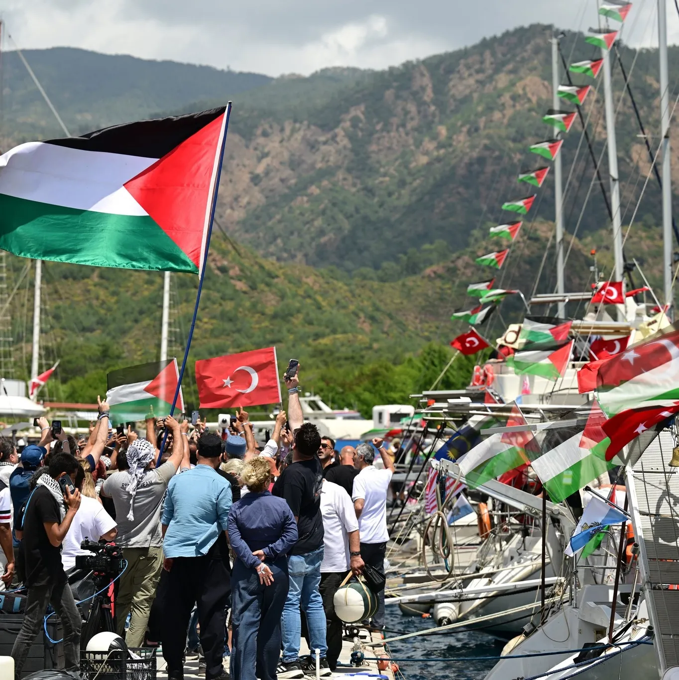 Sumud Filosu Marmaris’ten yola çıktı