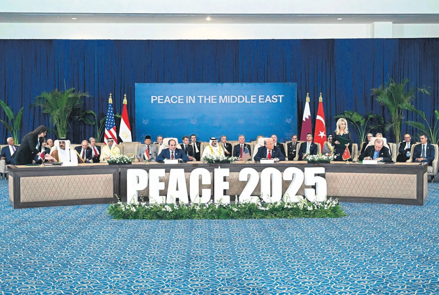 Gazze için barış umutları yeşerdi: Liderler ateşkes anlaşmasını imzaladı