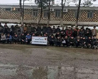 Batman’da 62 düzensiz göçmen yakalandı