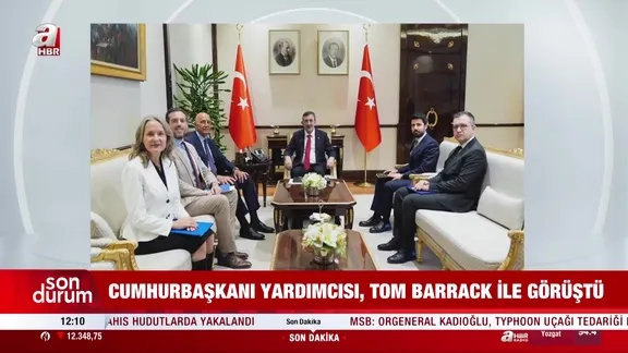 Cevdet Yılmaz Tom Barrack ile görüştü!
