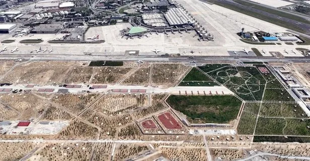 Türkiye’nin en büyük Millet Bahçesi’nde çalışmalar tam gaz: Atatürk Havalimanı’nda Selçuklu motifi ortaya çıktı