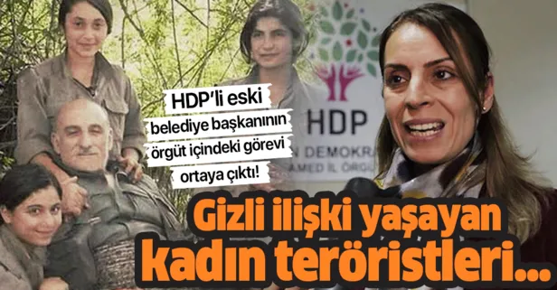 HDP’li eski belediye başkanının örgüt içindeki gizli görevi ortaya çıktı! İlişki yaşayan kadın teröristleri...