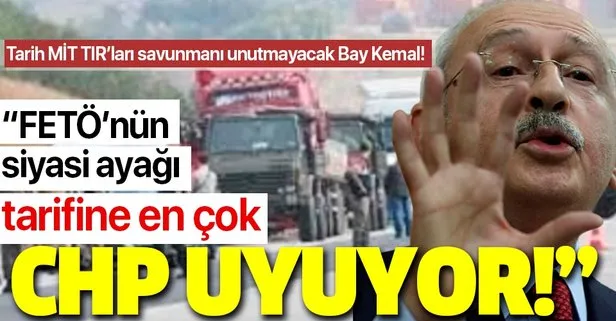 CHP Genel Başkanı Kemal Kılıçdaroğlu MİT TIR’ları ihanetine sahip çıktı