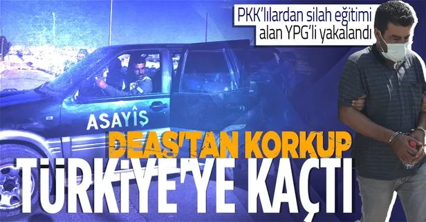 Bölücü terör örgütüne operasyon! Suriye’de PKK’lılardan silah eğitimi alan YPG’li Adana’da yakalandı