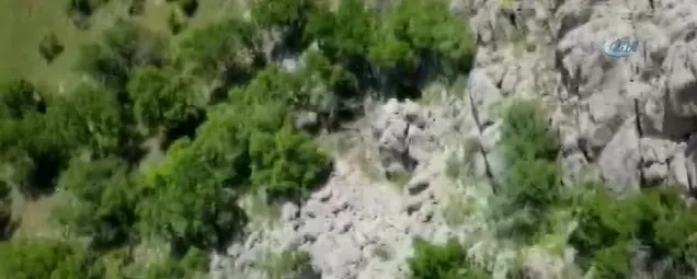 Kuzey Irakta İHAya yakalanan iki teröristin sonu