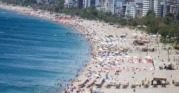 Antalya’ya 1 haftada 180 bin turist geldi
