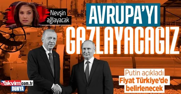 Rusya Devlet Başkanı Putin’den Türkiye’de kurulacak doğal gaz merkezi için flaş açıklama! Fiyat Türkiye’de belirlenecek