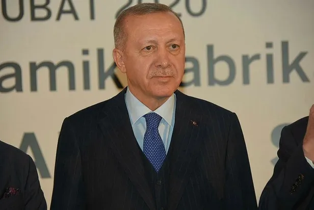 Başkan Erdoğan İzmir’de seramik fabrikası açtı