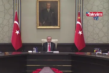 Cumhurbaşkanlığı Kabinesi toplandı!