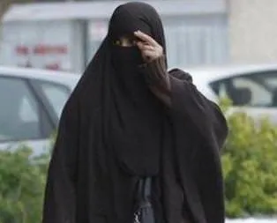 Çarşaflı erkek alarmı