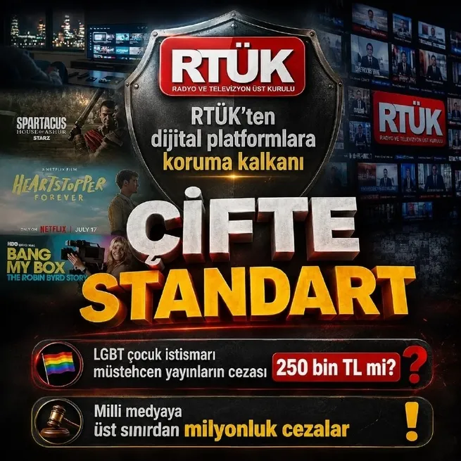RTÜKten milyonluk devlere sembolik ceza! LGBTden çocuk istismarına... Toplumu ifsadın bedeli 250 bin TL mi?