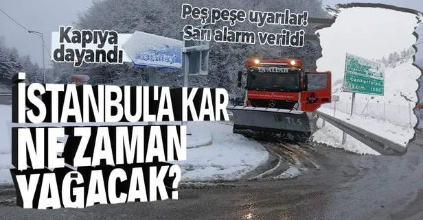 HAVA DURUMU | İstanbul’a kar yağacak mı? İstanbullular o tarihe dikkat! Meteoroloji’den flaş uyarı