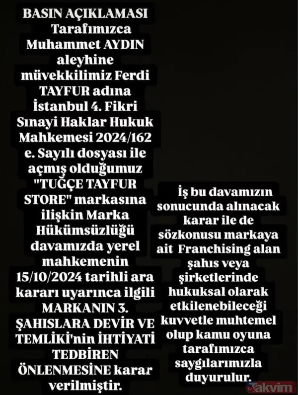 Necla Nazır da dahil olmuştu! Ferdi Tayfur ve Tuğçe Tayfur’un baba-kız tartışmasında yeni gelişme! - 7