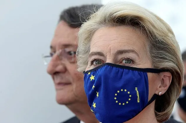 AB Komisyonu Başkanı von der Leyen, Başkan Erdoğan'ın KKTC ziyareti öncesi Kıbrıs'ta gerginlik peşinde