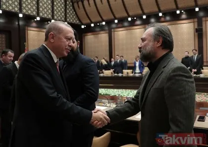 Başkan Erdoğan’dan Oktay Kaynarca’ya reis esprisi