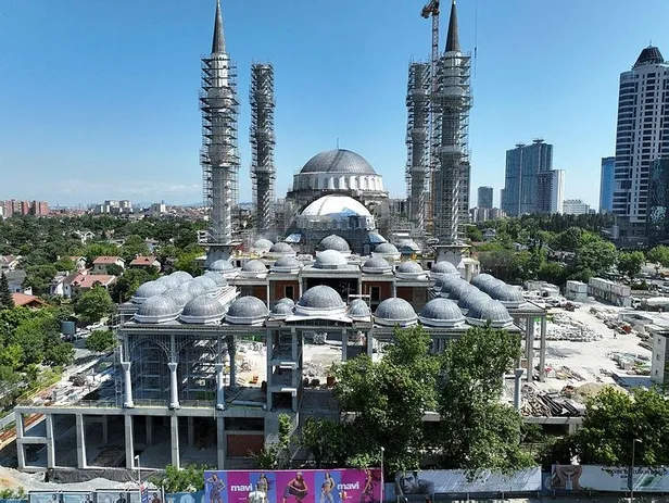 Barbaros Hayrettin Paşa Camii'nde sona gelindi! 2022 yılı içerisinde ibadete açılacak-3
