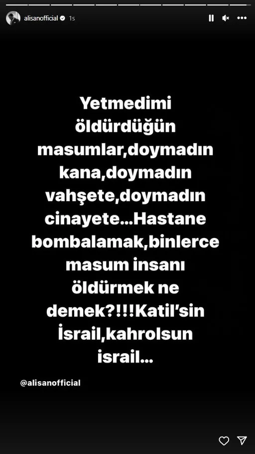 Gazze’deki hastane katliamına tepkiler çığ gibi! Katilsin İsrail kahrol İsrail