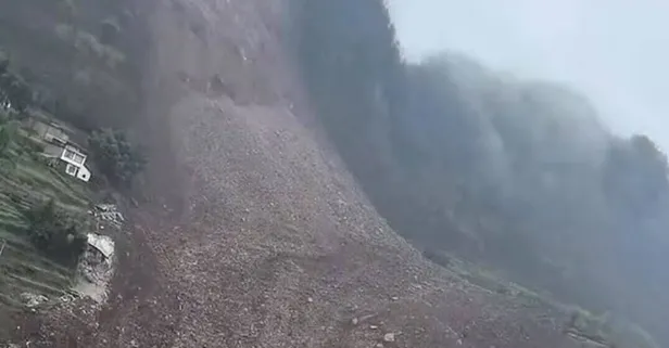 Çin’de heyelan! Çok sayıda ev toprak altında: 30 kişi kayıp